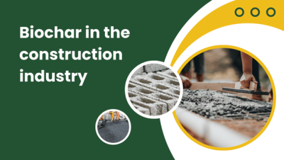 Vật liệu xanh thế hệ mới Bê tông than sinh học