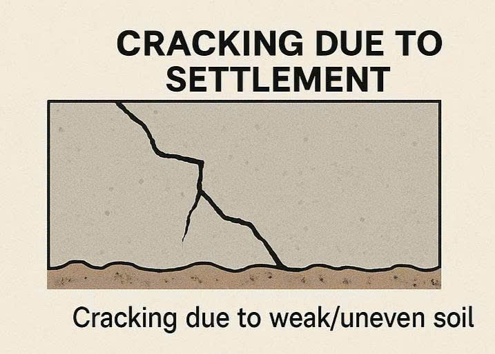 Repairing cracks in concrete using the MICP method.