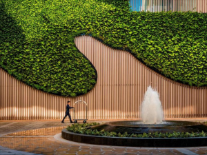 Wall and feature wall