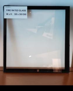 Fully system Fires resistance glass+ frame for EI60 - EI120