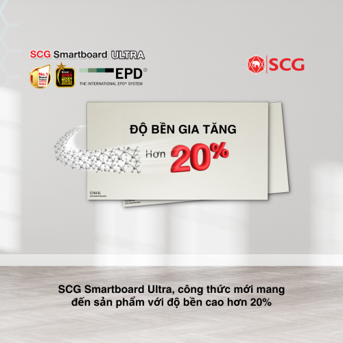 TẤM XI MĂNG SỢI SCG SMARTBOARD ULTRA