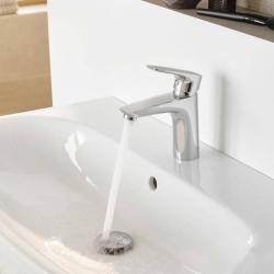 Kludi Pure & Solid 342920575 Hot and Cold Basin Mixer