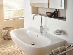 Kludi Pure & Solid 340240575 Hot and Cold Basin Mixer.