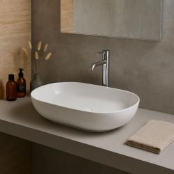 Countertop basin FEECT5500AWHA, no overflow hole