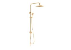 RAK48043.RG1 Square Dual Shower System (Rose Gold Finish)