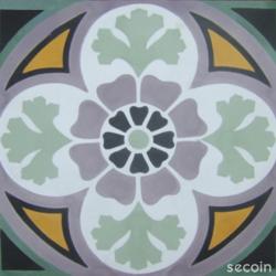 Cement tile H124