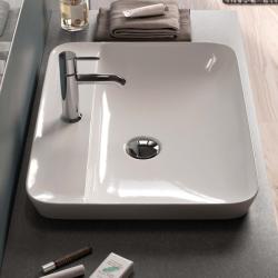 VARDI55501AWHA countertop basin without overflow hole